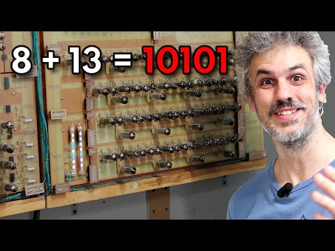 Fibonacci on The UE-1 Vacuum Tube Computer!