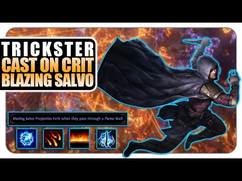 The Fastest Clear Speed Build? - Cast on Crit Blazing Salvo - Build Showcase - Path of Exile 3.21