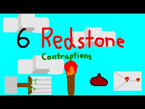 6 Redstone Contraptions In Minecraft