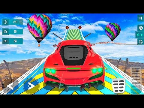 Crazy GT Car Stunt Racing - Mega Ramp Car Stunt Racing - Android GamePlay