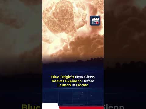 Blue Origin’s New Glenn Rocket Explodes During Florida Hotfire Test