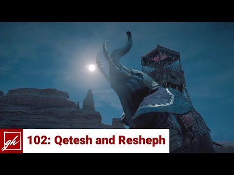 Assassin's Creed Origins Pt 102 Camp of Qetesh and Resheph