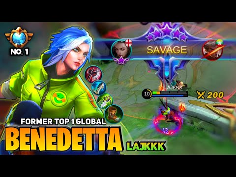 Bloody SAVAGE! Benedetta Aggressive Gameplay [Former Top 1 Global Benedetta] By LAJKKK - MLBB