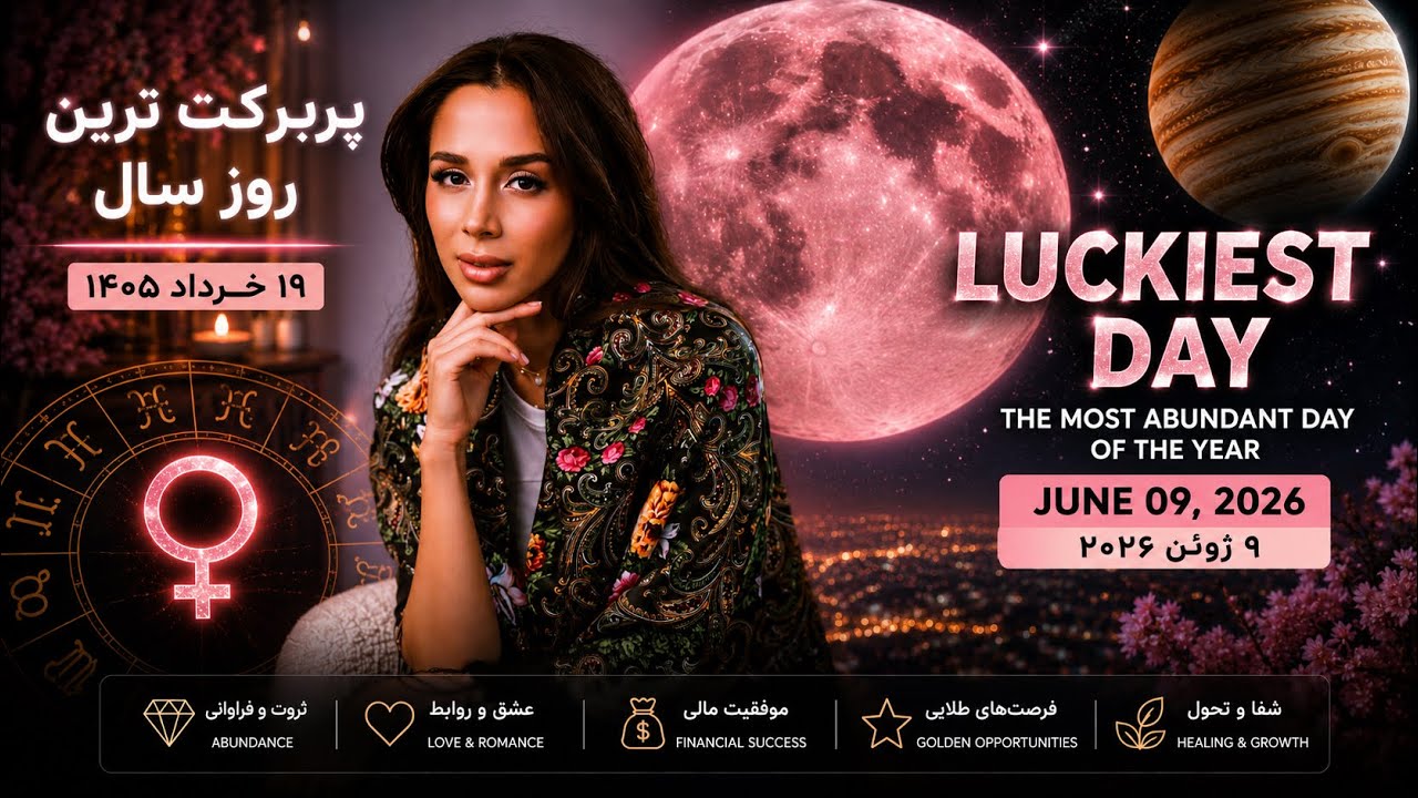 قویترین روز سال | بعد از ۱۲ سال | جذب با قدرتی باور نکردنی ☘️