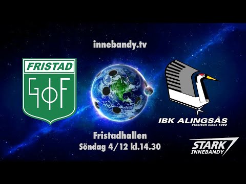 Höjdpunkter Div 1 Fristad GoIF - IBK Alingsås 2022-12-04