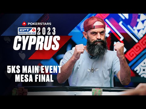 EPT Cyprus 2023 - Mesa FINAL Main Event 5.300$ 👀 Cartas Vistas ♠️ PokerStars en Español 🔞