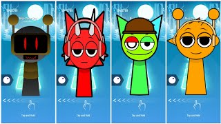 INCREDIBOX SPRUNKI 🆚 SPRUNKI - coffin dance EDM TILES HOP