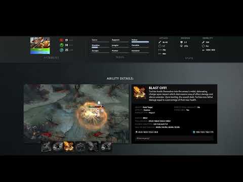 techies dota 2 7.31 Blast Off