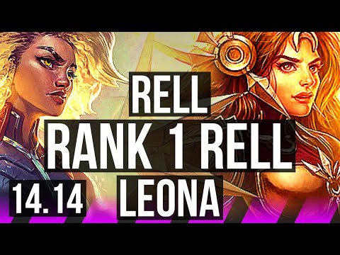 RELL & Ezreal vs LEONA & Kai'Sa (SUP) | Rank 1 Rell, Rank 3, 2/5/24 | EUW Challenger | 14.14