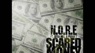 Scared Money - Nore feat Pusha T &amp; Meek Mill (Lyrics)