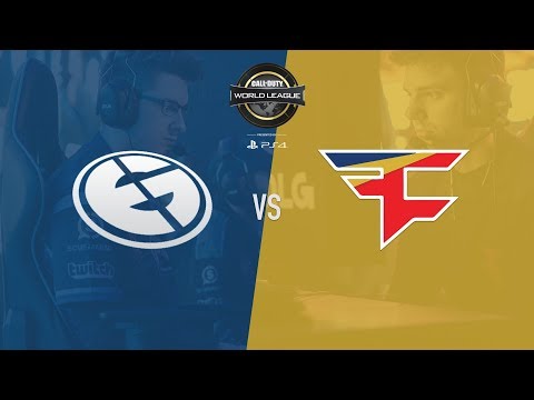 FaZe Clan vs Evil Geniuses | CWL Pro League | Stage 2 | Week 6 Day 1