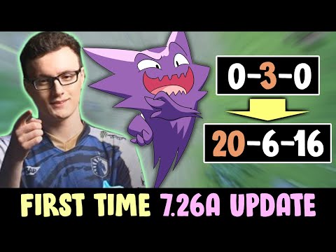 Miracle FIRST TIME in 7.26a — from FAIL MID to GOD Shadow Fiend