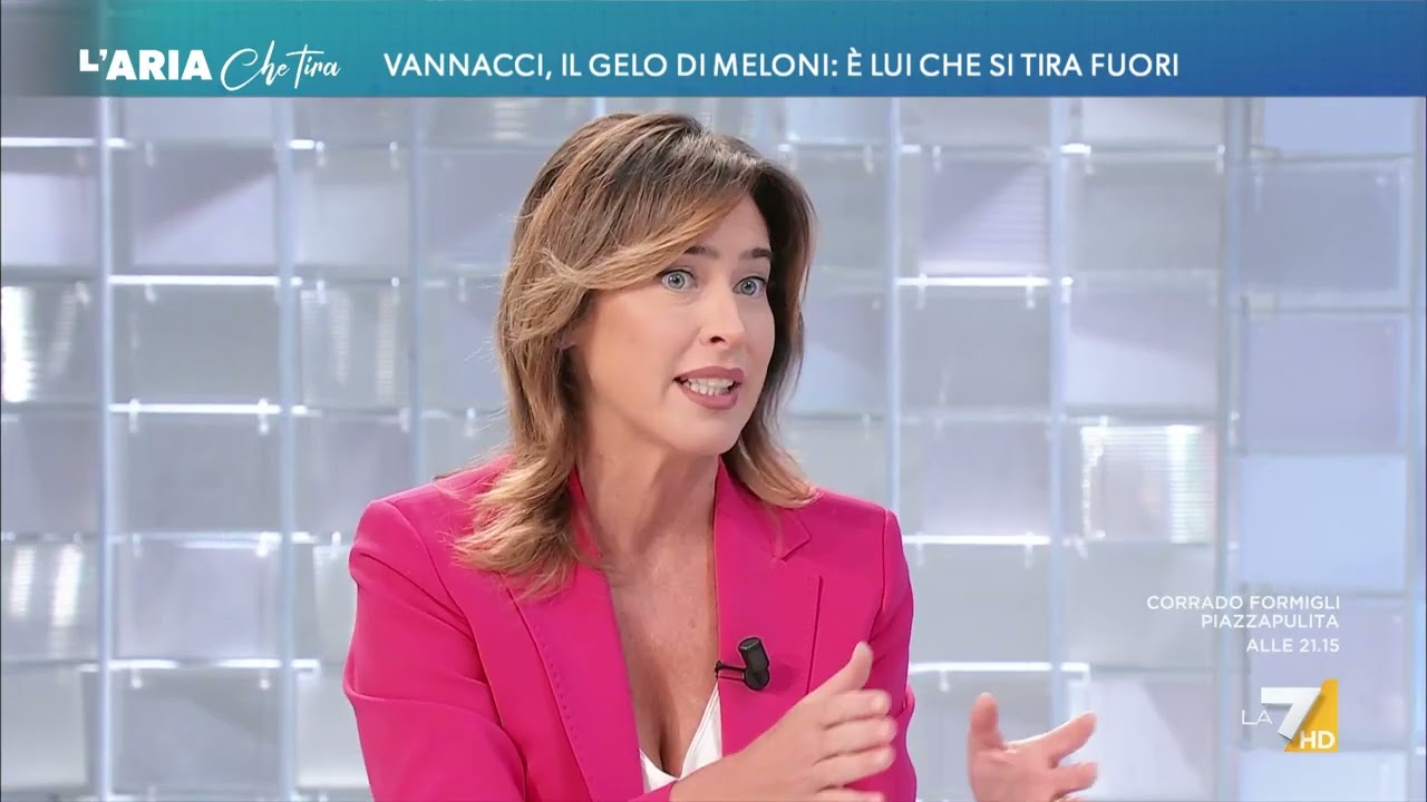 Maria Elena Boschi su Vannacci: "Una spina nel fianco del centrodestra, Meloni è tra due ...