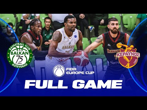 BC Balkan v Keravnos BC | Full Basketball Game | FIBA Europe Cup 2022-23
