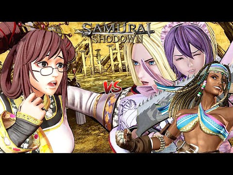 Samurai Shodown Wu-RUIXIANG vs ALL FEMALE Gameplay | Season Pass 2 DLC Character | 2019 | 2020 | PS4