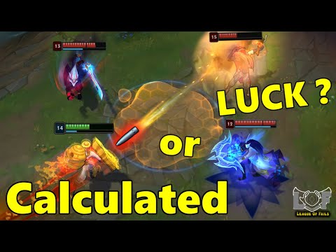 Calculated or Luck? | LoL Montage Moments #5