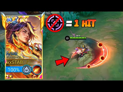 This NEW Arlott ONE SHOT build is Underrated!! - Delete your enemy in 1.9 SECONDS! (100% Brutal) 