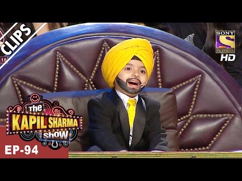 Samarth, the Chota Sidhu Guru! Thoko Taali. - The Kapil Sharma Show - 1st Apr, 2017