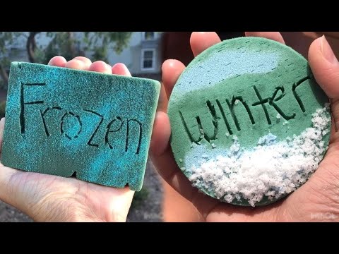 1 Hour Satisfying Floral Foam Crushing Compilation No Music ASMR