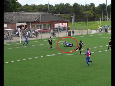 Tweede helft K.S.V. Fortissimo 1 - VVA Achterberg 1.