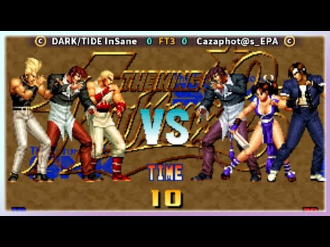 [Arcade] The King of Fighters '95 DARKTIDE InSane VS Cazaphot@s EPA #retro #snk #kof95