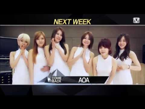 140612　AOA　Next Week Comeback ♥♥♥ @ M countdown