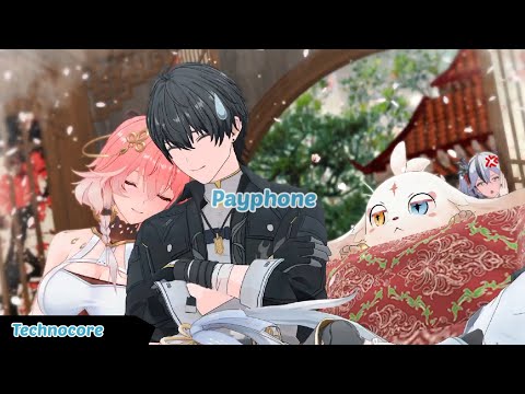 Nightcore - Payphone (Lyrics)