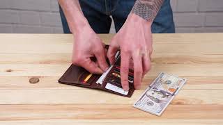 Гаманець чоловічий 14129 Vintage коричневий