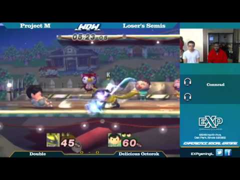 WDW - 12/30/15 - Double (Lucario) vs Delicious Octorok (Ness) - Loser's Semis