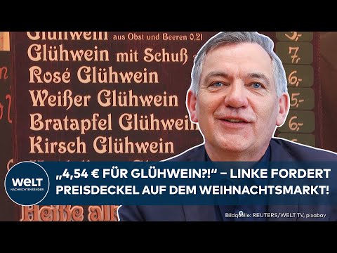 DEUTSCHE KULTUR: Glühwein für alle! Die Linke kämpft gegen die Preisspirale auf dem Weihnachtsmarkt!