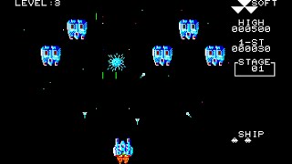 Sharp MZ-1500 Game: Cosmic Cruiser 3 (1985)