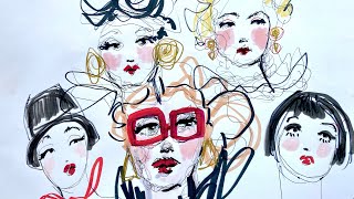 4 EASY Doodle Ideas for Beginners - when you don't know what to draw!