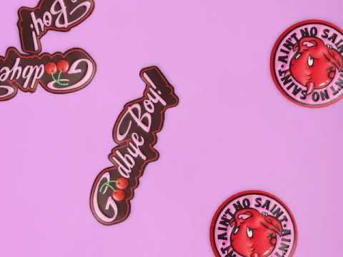 holdit Peg系列 3D 立體貼紙 - 壞B子組合 瑞典第一大手機配件品牌 北歐時尚 3D 立體DIY裝飾貼紙