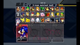 How to unlock Sonic in smash melee (100%) REAL! WORKS