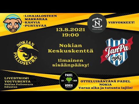 Kolmonen Läntinen B, NoPS - JanPa 13.8.2021
