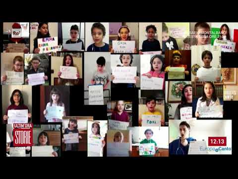 Coronavirus: 700 bambini cantano a distanza "Nessun Dorma" - Storie italiane 06/04/2020