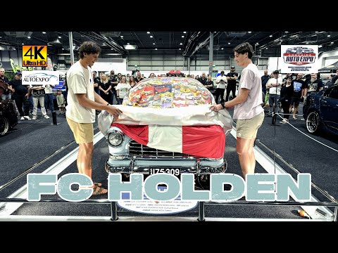 The unveiling of 1959 FC Holden Special Sedan | 2025 Adelaide Auto Expo #customcars #cars #holden