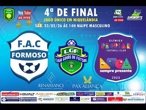LIGA GOIÁS 2026 - FORMOSO AC X RECRIAR FC PORANGATU - MASC