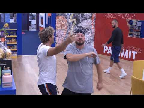 Prova javore detyron Ilirin e Sabianin të kërcejnë teksa drekonin - Big Brother Albania Vip