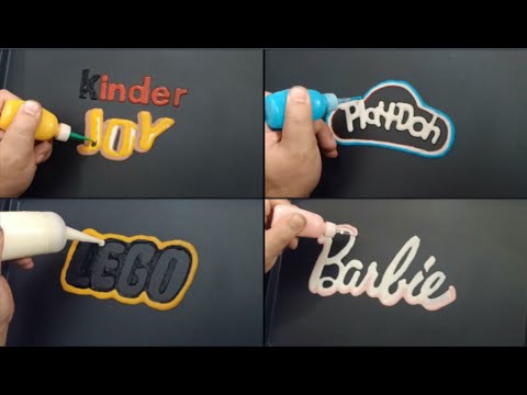 Famous Brand, Youtubers, Company Logos Pancake Art