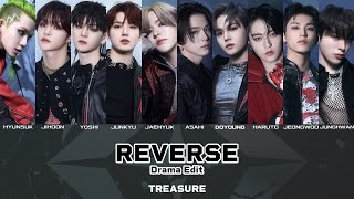 Download lagu TREASURE - REVERSE Drama Edit【日本語歌詞/パート割り】 mp3