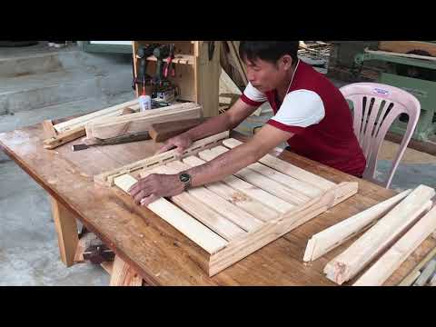 Amazing Woodworking Idea From Old Pallets // How To Build A Extremely Simple And Sturdy Chair - DIY!