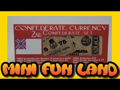 Paper Money Review: Confederate Currency 2nd Confederate Set review (000785)