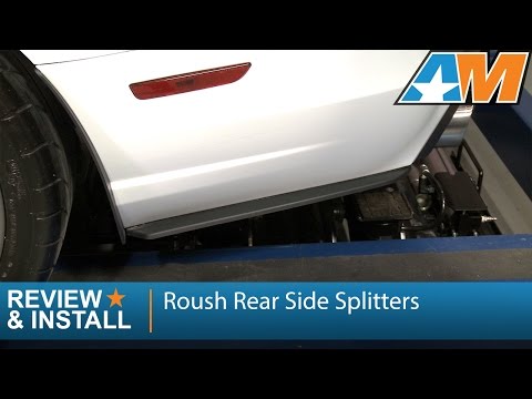 2013-2014 Mustang Roush Rear Side Splitters Review & Install 🚗