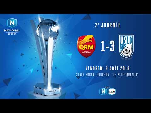 J2 : Quevilly Rouen Métropole – USL Dunkerque (1-3), le résumé I National FFF 2019-2020