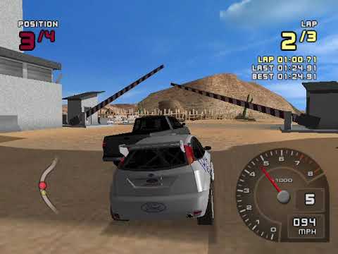 Ford Racing 2 Hard Walkthrough Part 25 - Ford Challenge: Off Road - 1999 Ford Focus Rally Car