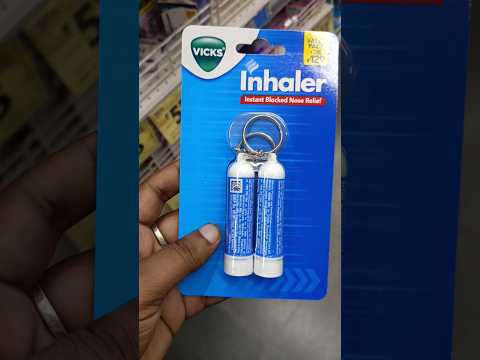 The Vicks Inhaler: A Decongestant You Can Sniff