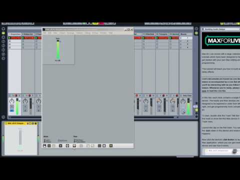 What comes with Max for Live