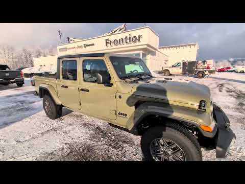 2026 Jeep Gladiator in Green for sale at Frontier Chrysler Dodge Jeep Ram Fiat Ltd. in Smithers, BC