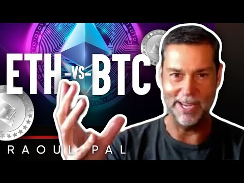 Raoul Pal On Bitcoin vs Ethereum ?"The Greatest Trade In The World" （世界で最も偉大な取引）。 (Raoul Pal On Bitcoin vs Ethereum ? "The Greatest Trade In The World.")